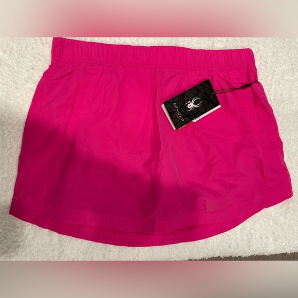 Spyder Shorts Nwt Spyder Womens Pink Skort Size L Poshmark
